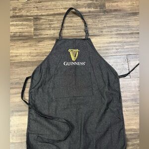 NEW Adult men/ women’s grey full length Irish Guinness beer cooking apron OS